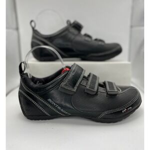 Bontrager Street Cycling‎ Shoes Men's 7.5 Black 3 Strap SPD Compatible